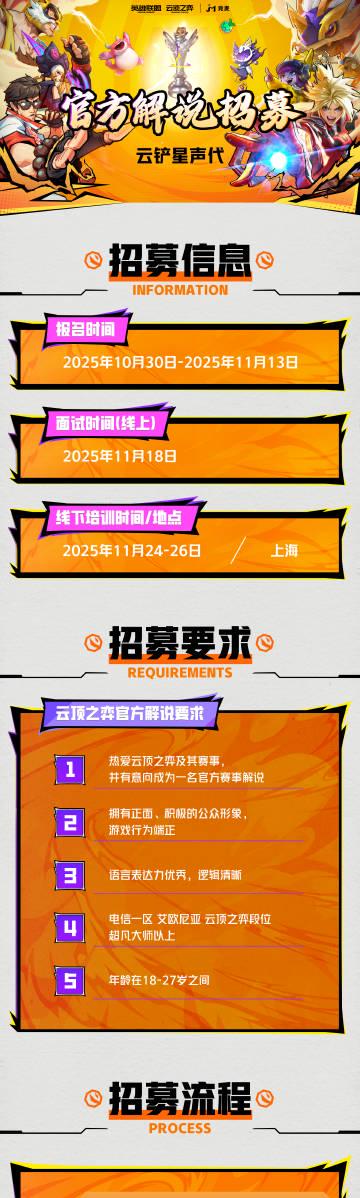 2025云顶之弈解说招募开启!手把手教你如何用声音征服官方舞台