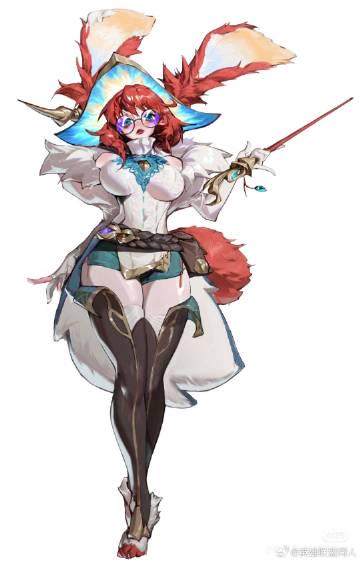 手把手教你画出英雄联盟角色神韵,贝雷亚与阿萝拉性格跃然纸上