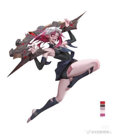 手把手教你画出英雄联盟角色神韵,贝雷亚与阿萝拉性格跃然纸上