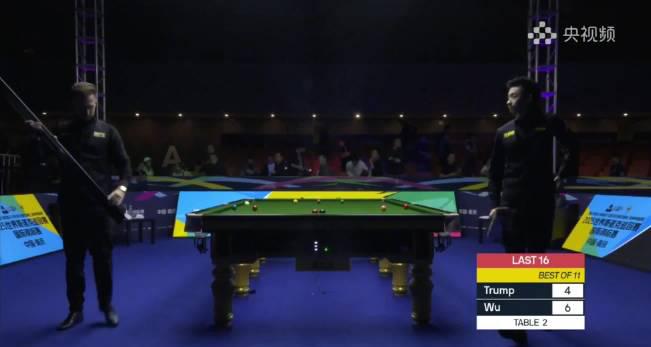 刷到吴宜泽逆转特鲁姆普的视频时,我正卡在海外追剧的加载圈圈里——那种从绝望到狂喜,太懂了