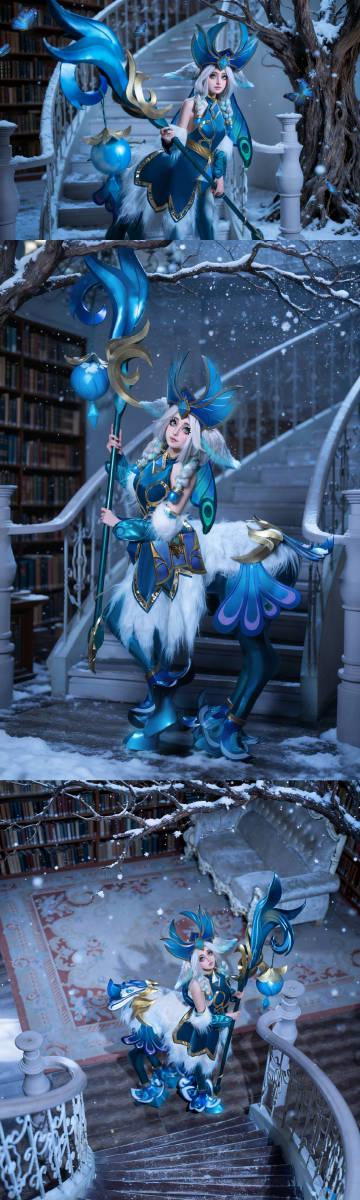 刷到这张莉莉娅同人图时,我正卡在海外看国服直播的转圈圈里